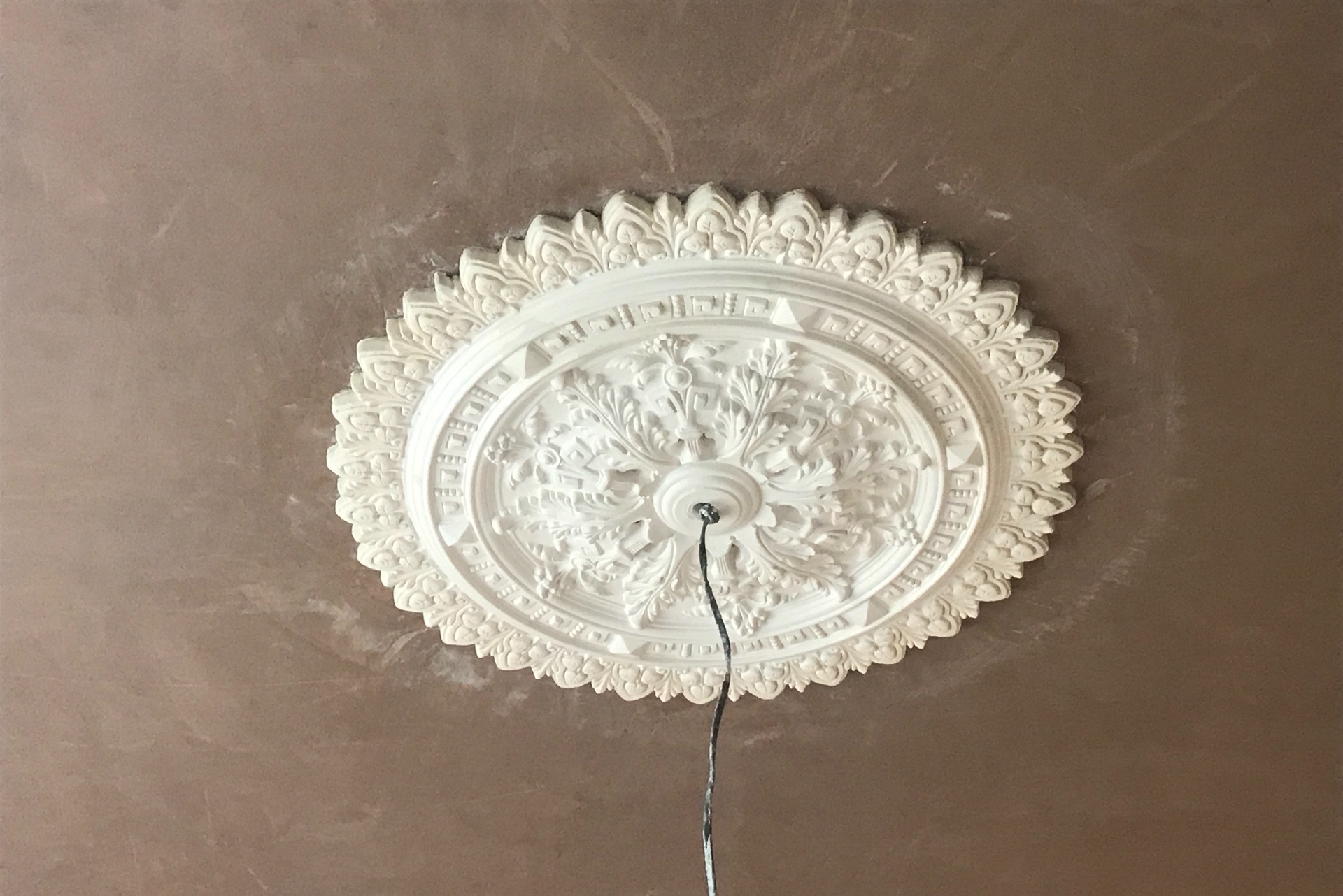 Plaster ceiling rose